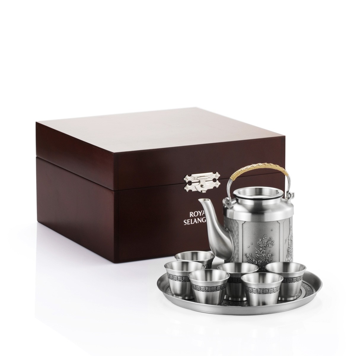 #Four Seasons Tea Set in Wooden Gift Box