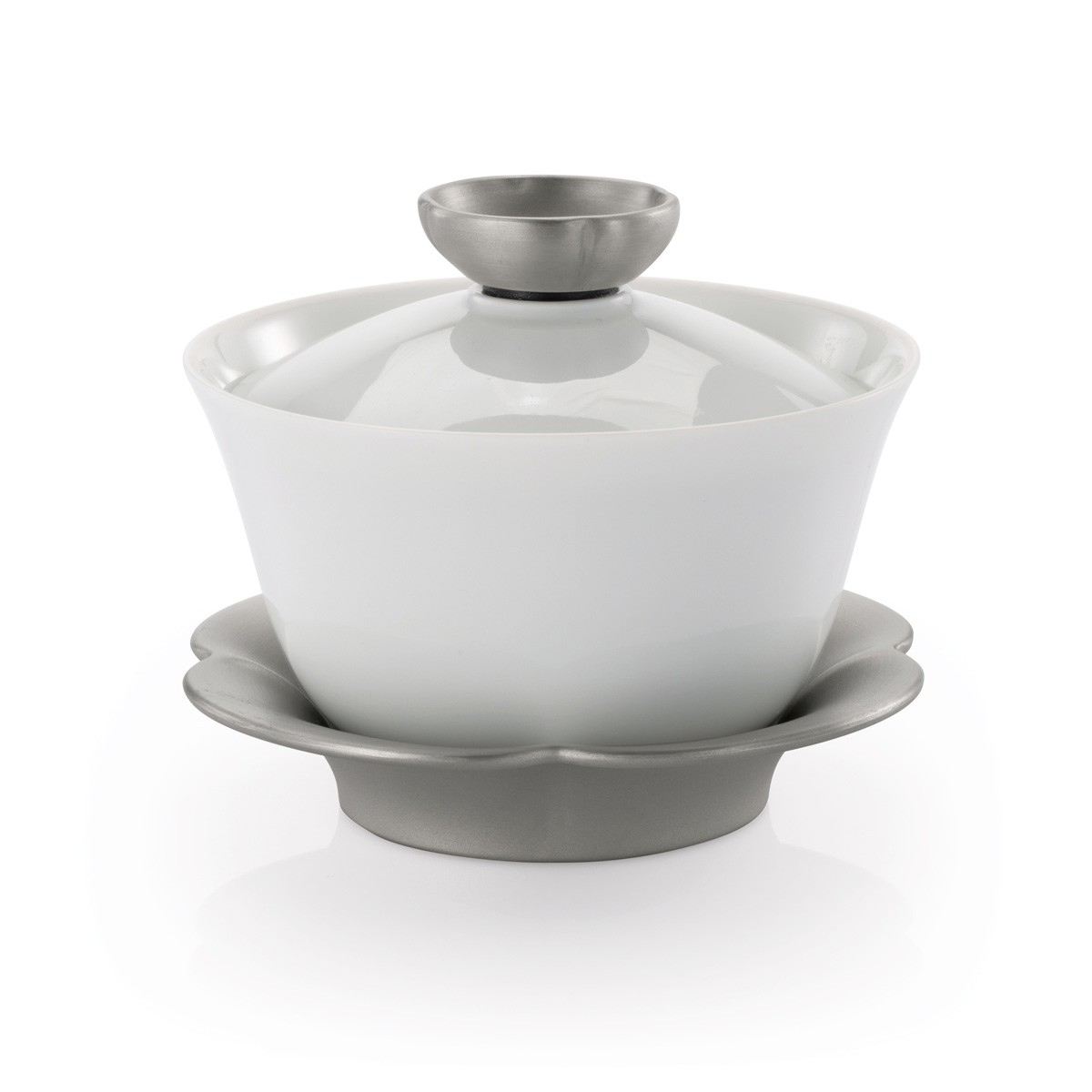#Tranquility Cloud Lidded Tea Bowl