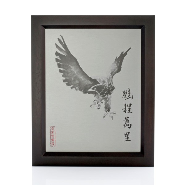 #Auspicious Eagle Plaque