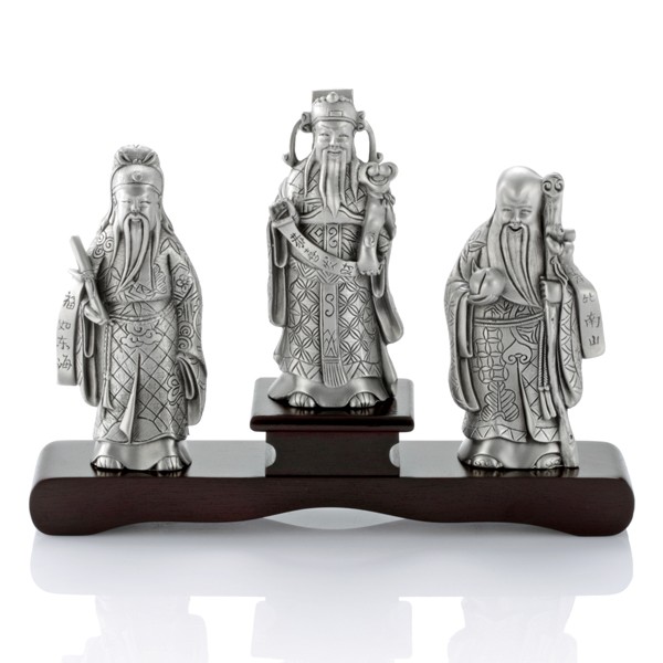 #Fu Lu Shou Figurine Set