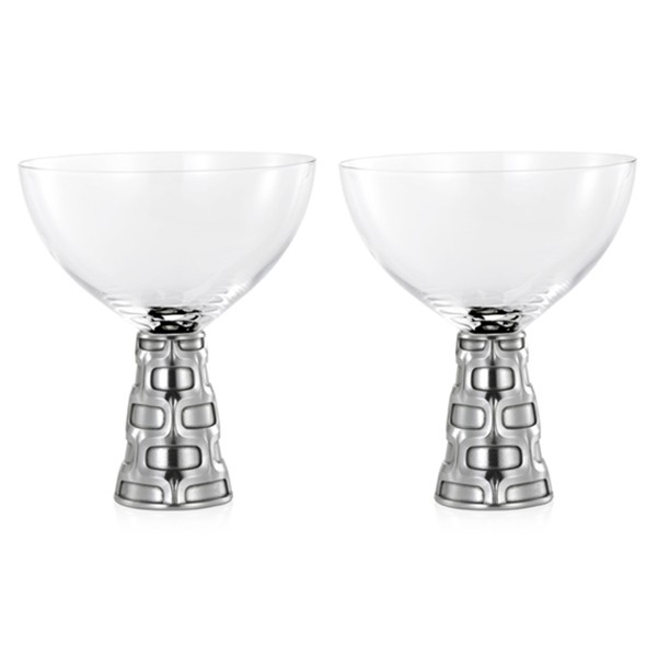 Cell Champagne Coupe Pair (Pre Order)
