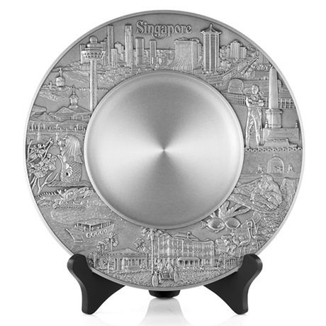 Singapore Scenes Plate LG (Pre Order)