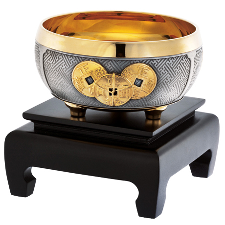 #Gilt Lucky Coin Wealth Bowl