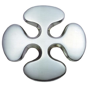 #Keyfob/Pendant Four, Leaf Clover - Plus