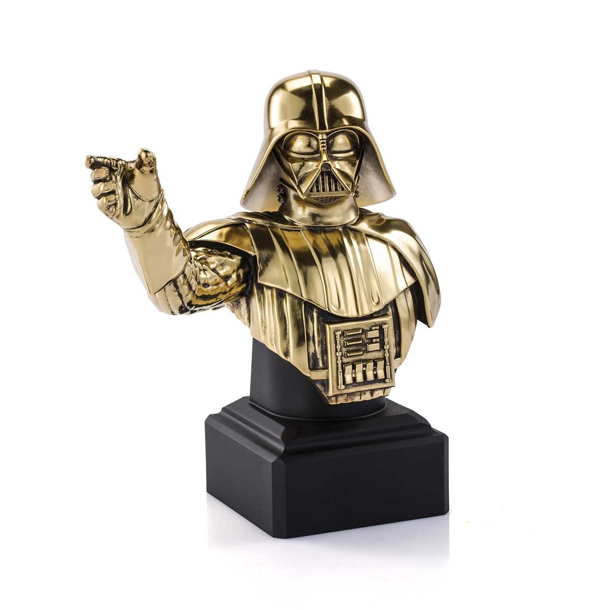 #Limited Edition Gilt Darth Vader Bust