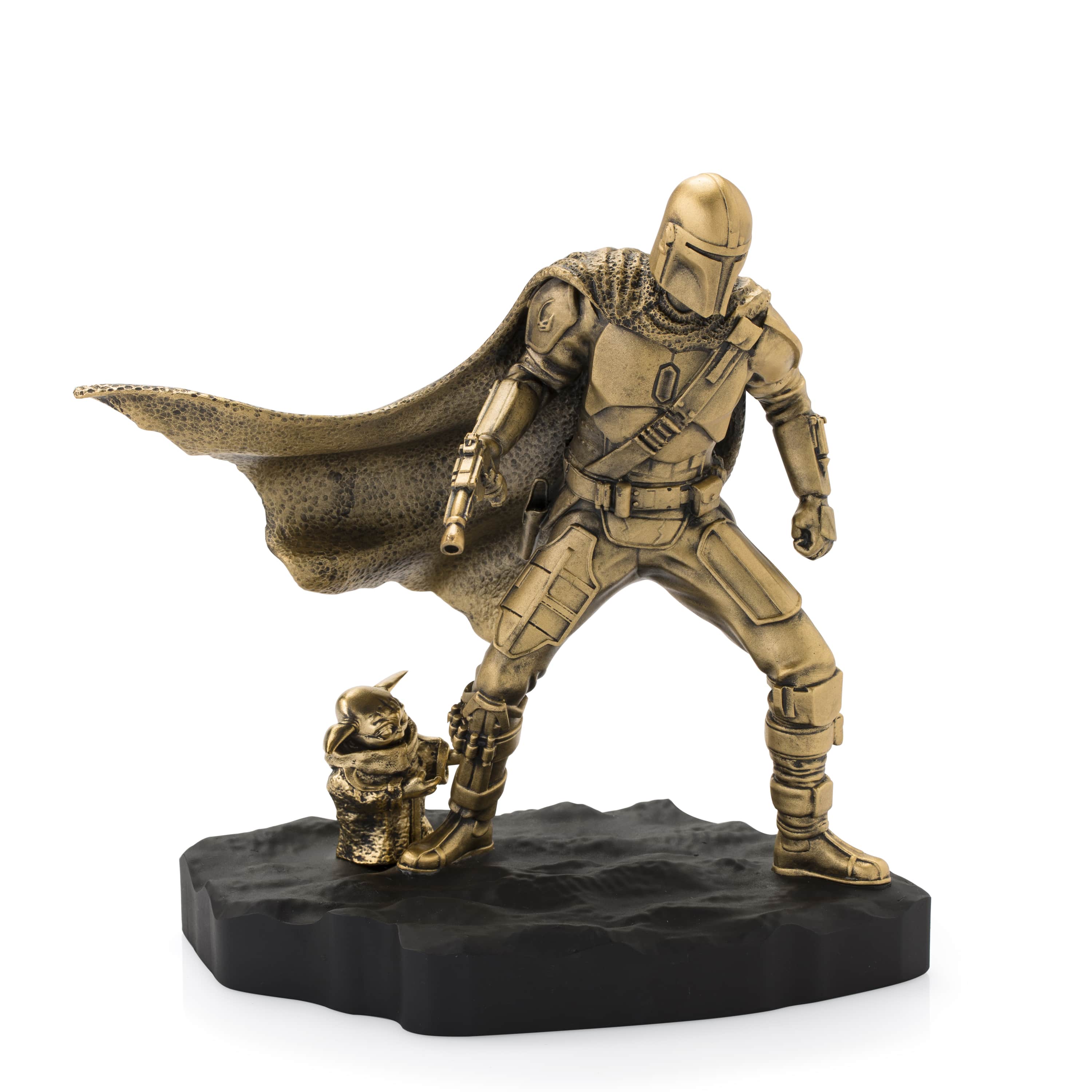 Limited Edition Gilt Mandalorian Figurine