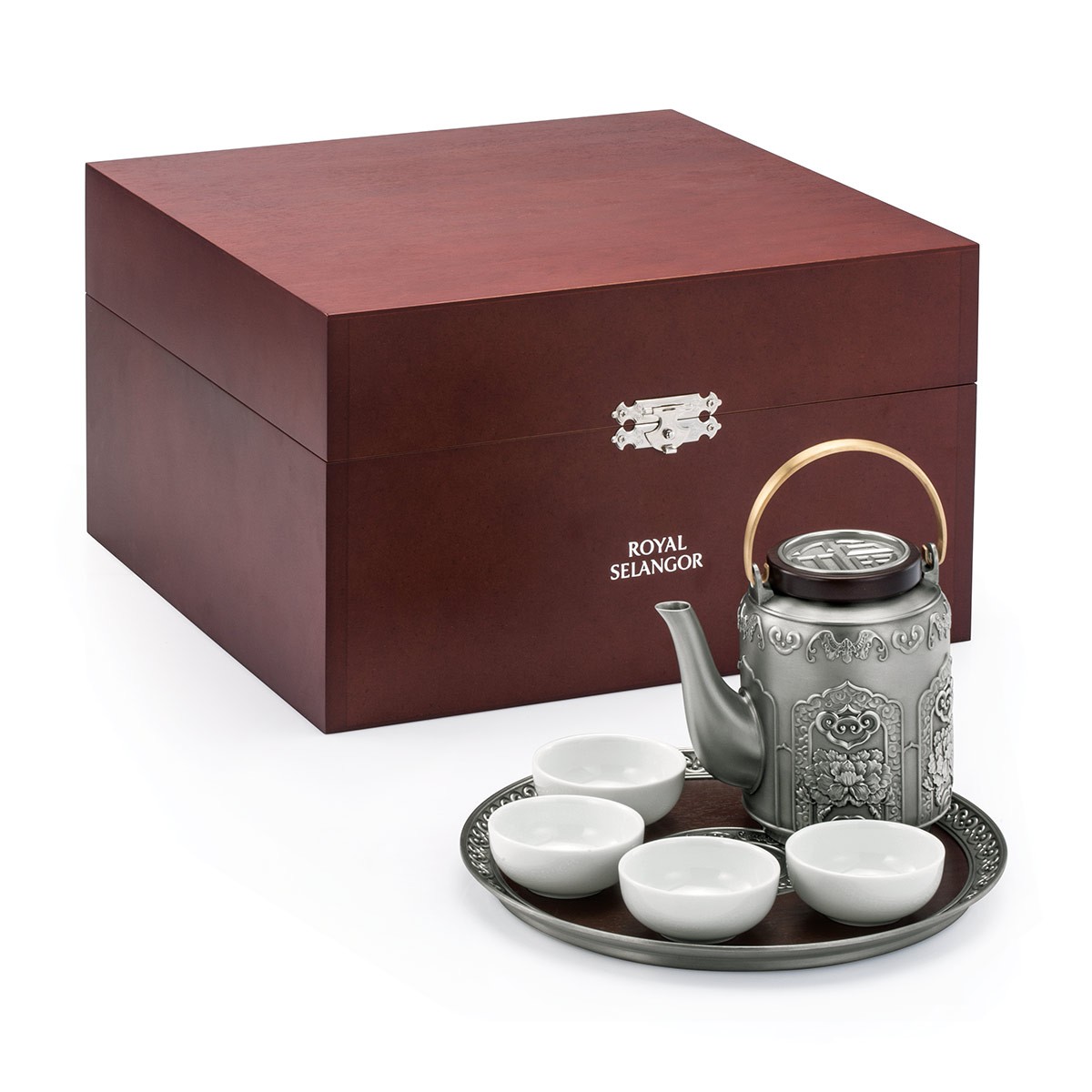 #Five Blessings Gift-boxed Tea Set
