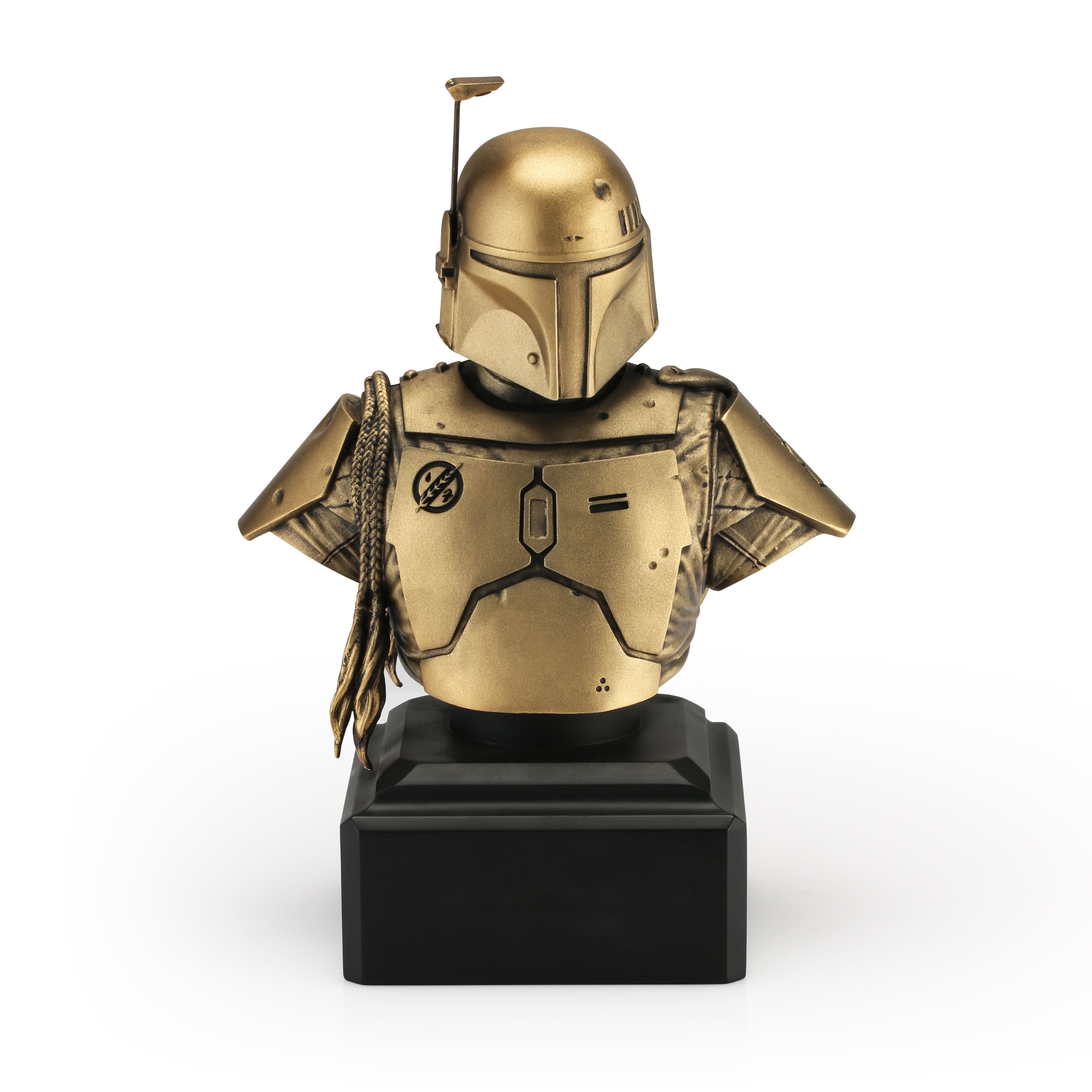 #Royal Selangor Limited Edition Gilt Boba Fett Bust