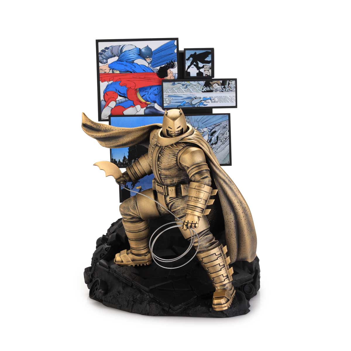 #Royal Selangor Limited Edition Gilt Batman The Dark Knight Returns