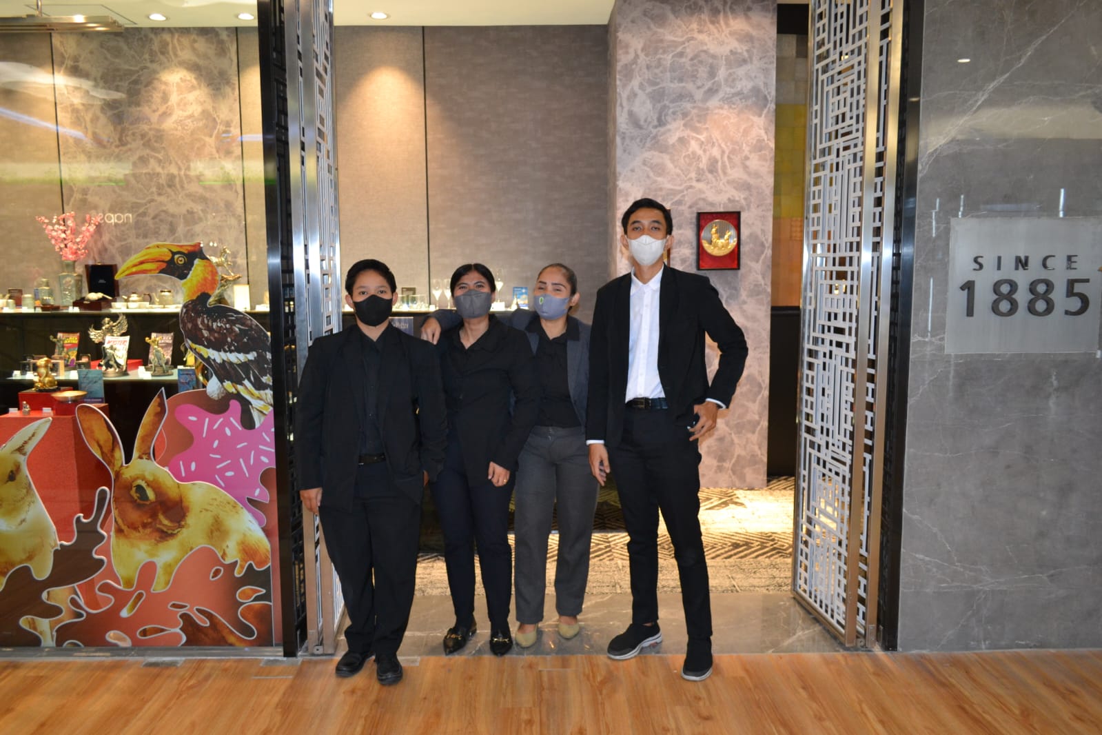 Private Fashion Show at Hotel Raffles Jakarta