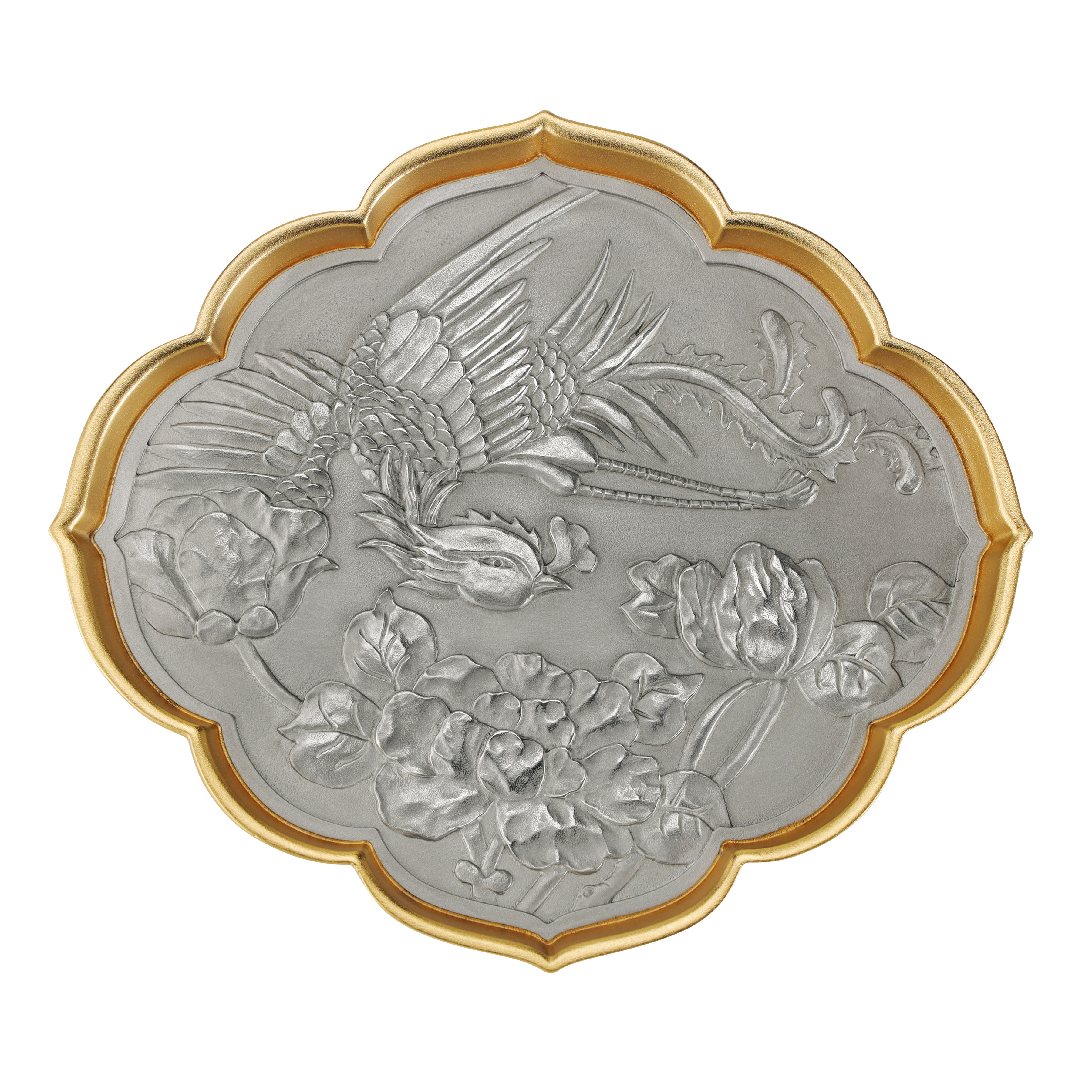 #Royal Selangor Phoenix & Peony Valet Tray