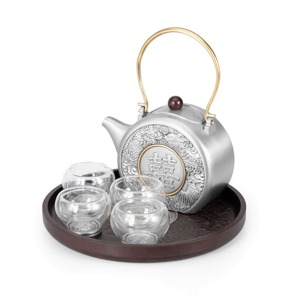 Royal Selangor Double Happiness Tea Set