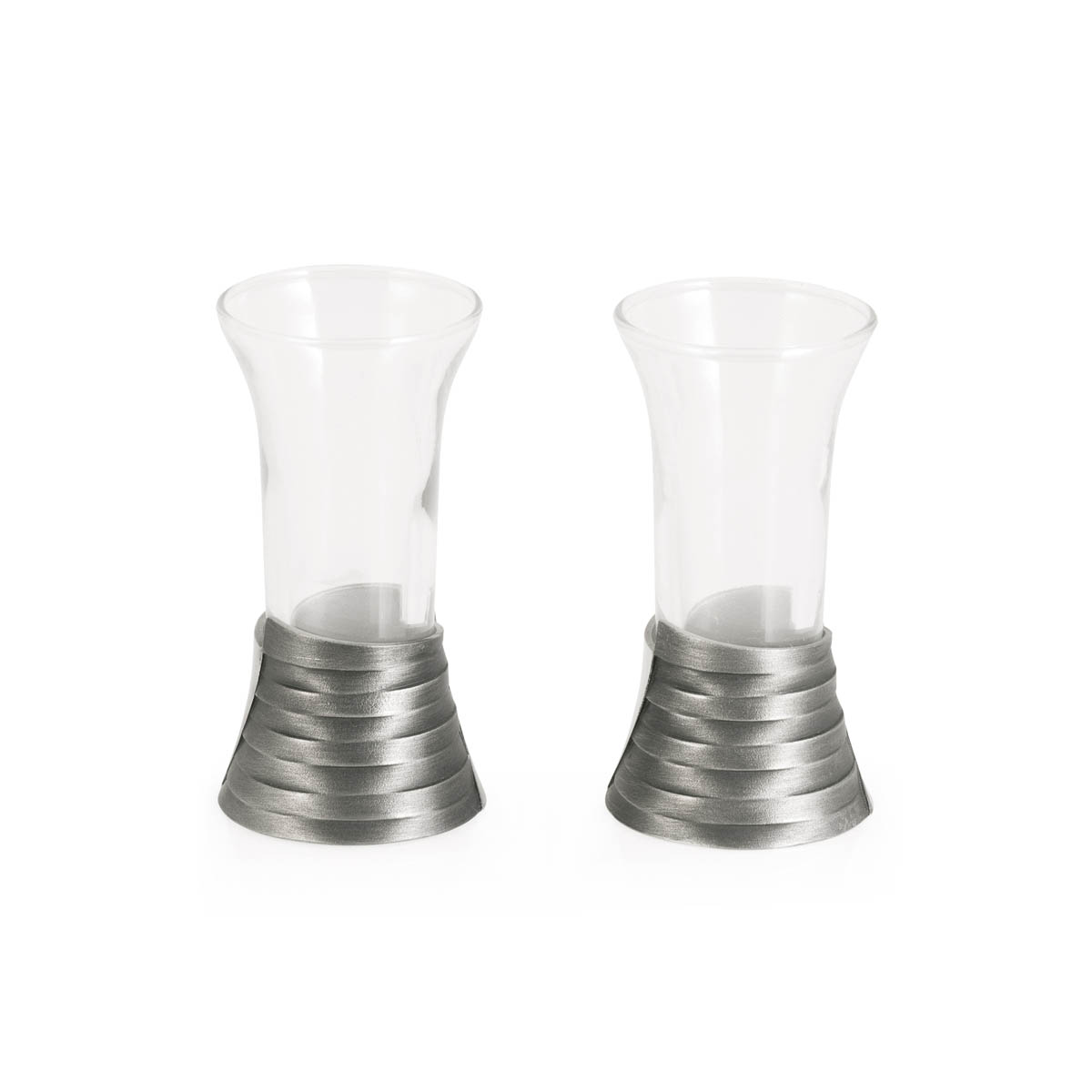Weave Shot Glass Pair