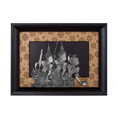 #IndependenceDay - Wayang Kulit Plaque - Warisan