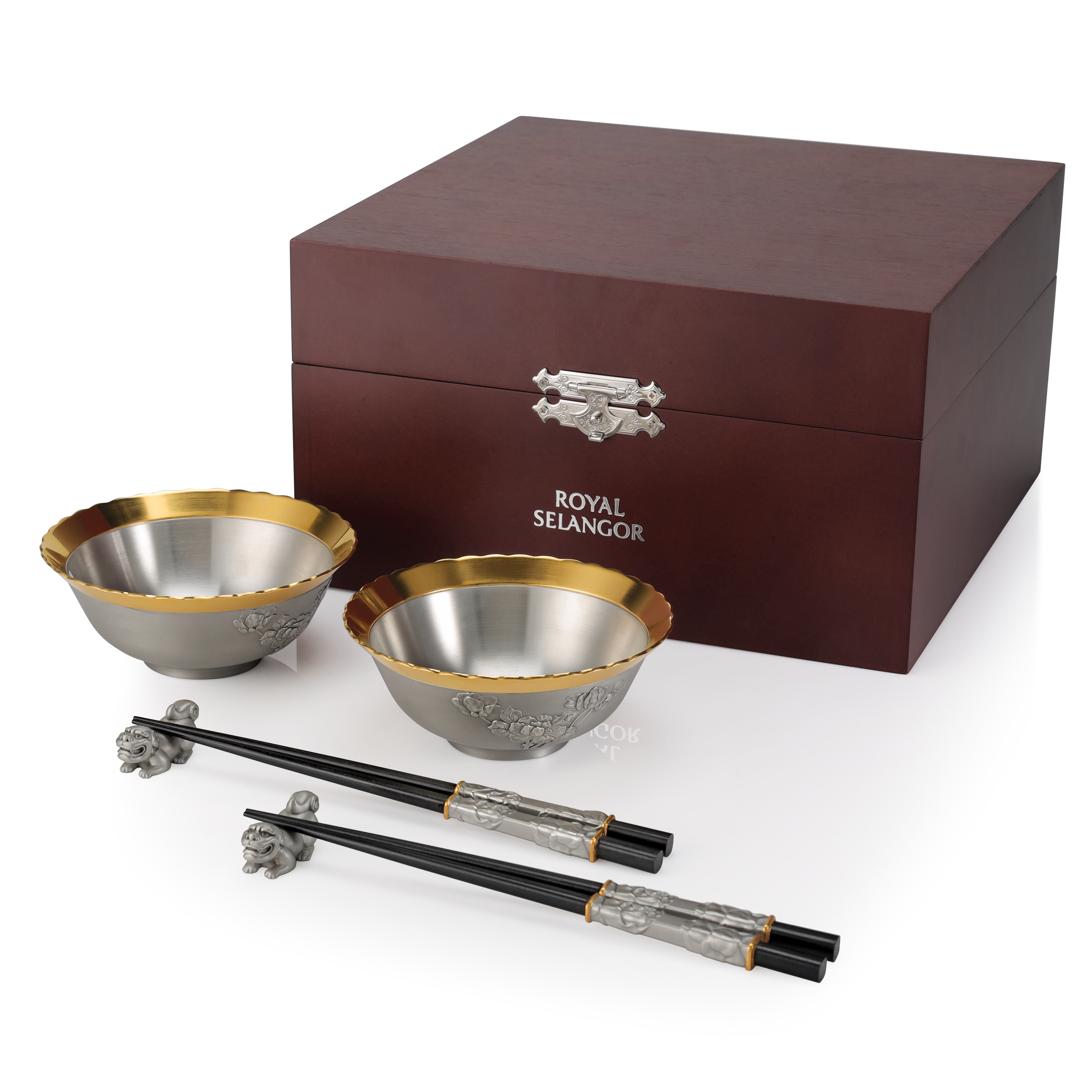 Straits Expression Gift-boxed Bowl, Chopsticks & Rest Set