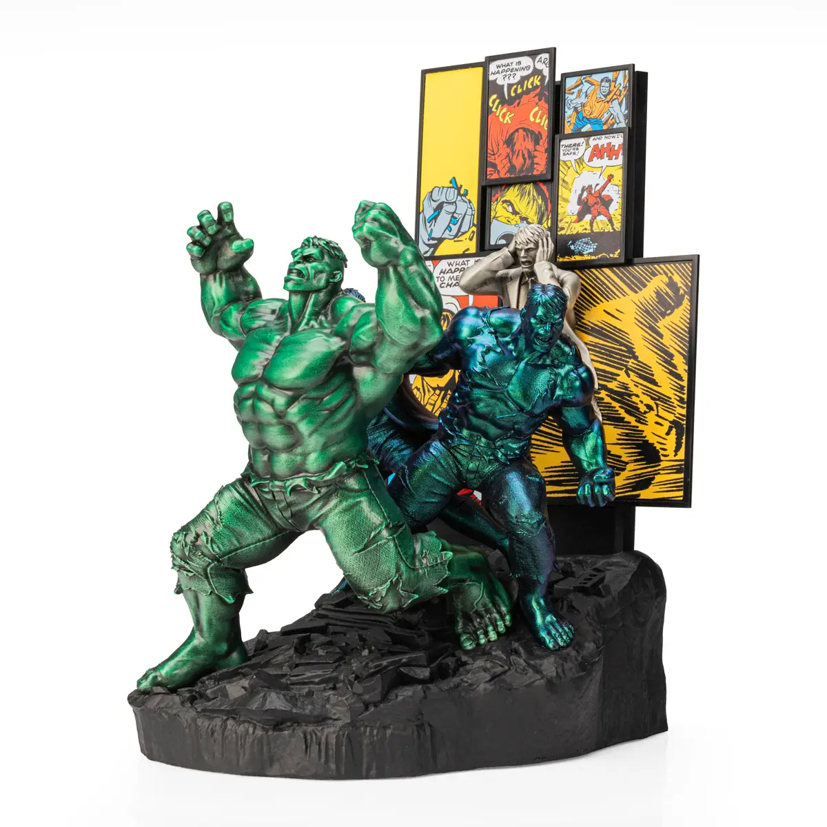 Limited Edition Gamma Green Incredible Hulk Origins Figurine