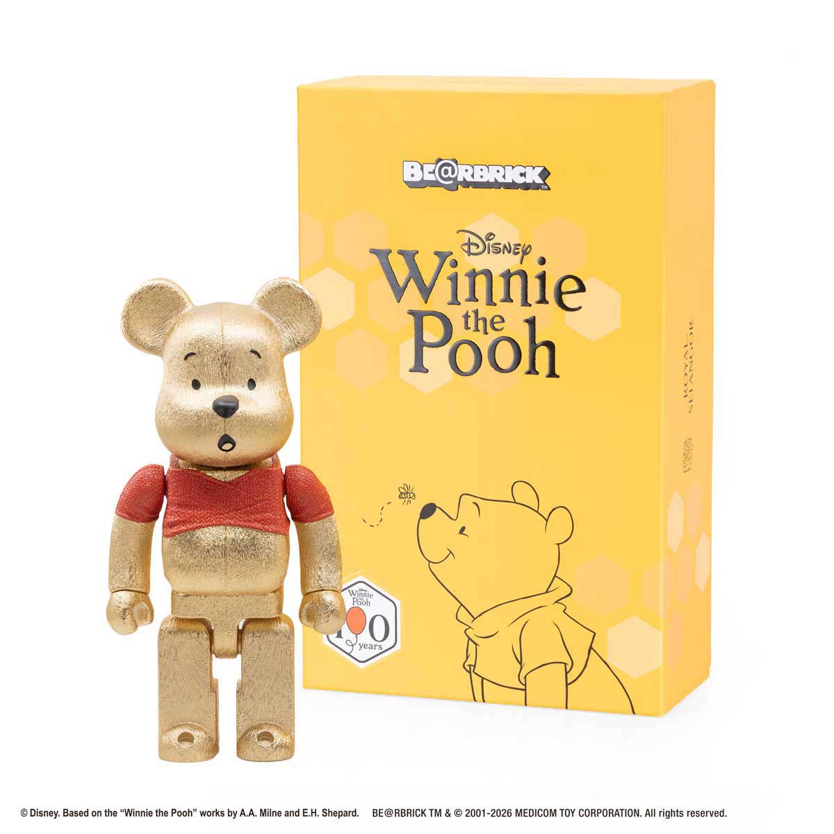 WINNIE THE POOH BE@RBRICK ROYAL SELANGOR 400% - Royalsindo