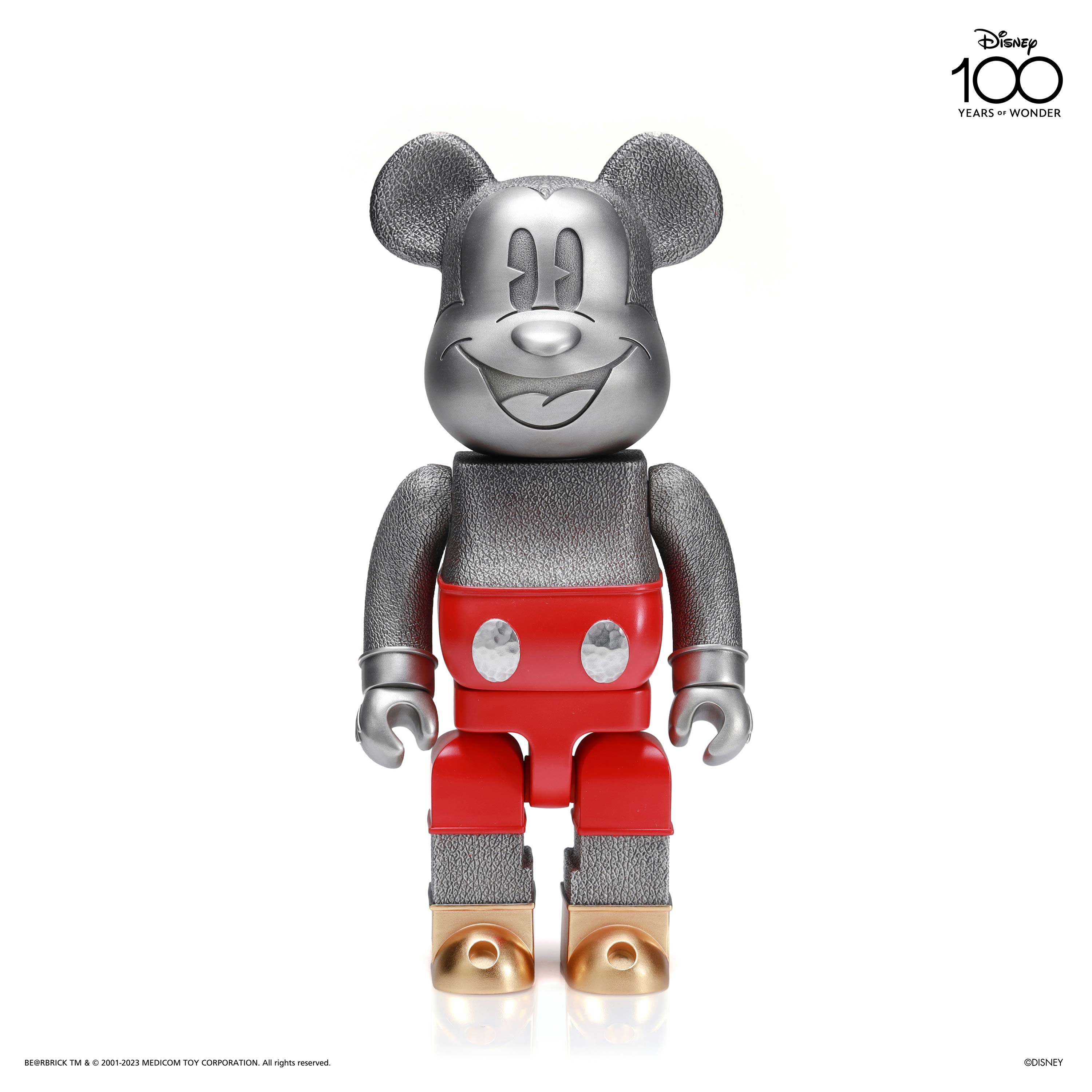 Special Edition Mickey Mouse Disney100 BE@RBRICK Royal Selangor