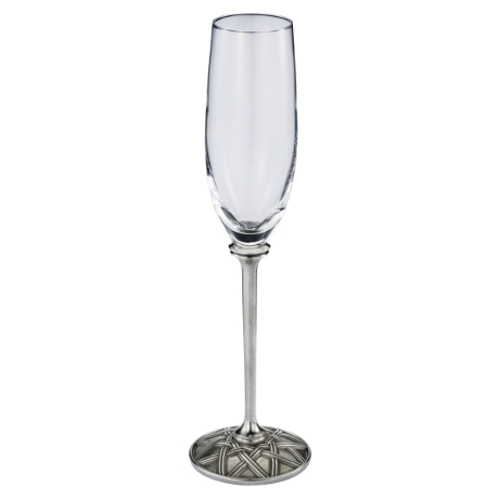 #Wicker Champagne Flute - Chateau