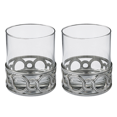 #Medallion Whisky Tumbler Pair - Chateau (Pre Order)