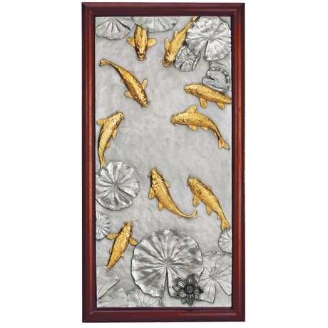 #Koi Plaque