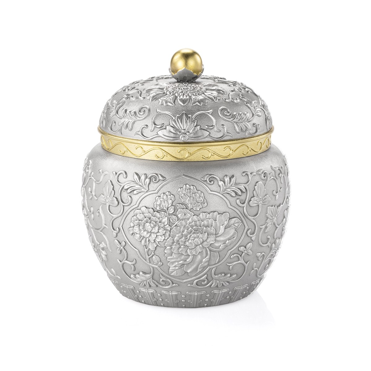 #Peony Tea Caddy - Ther Straits Expression