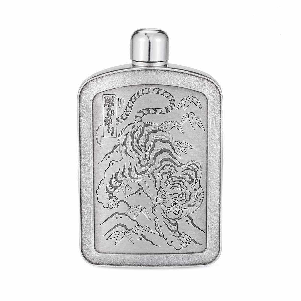 #Ink Limited Edition Ortis Tiger Hip Flask (Pre Order)